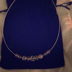 Swarovski crystal choker necklace